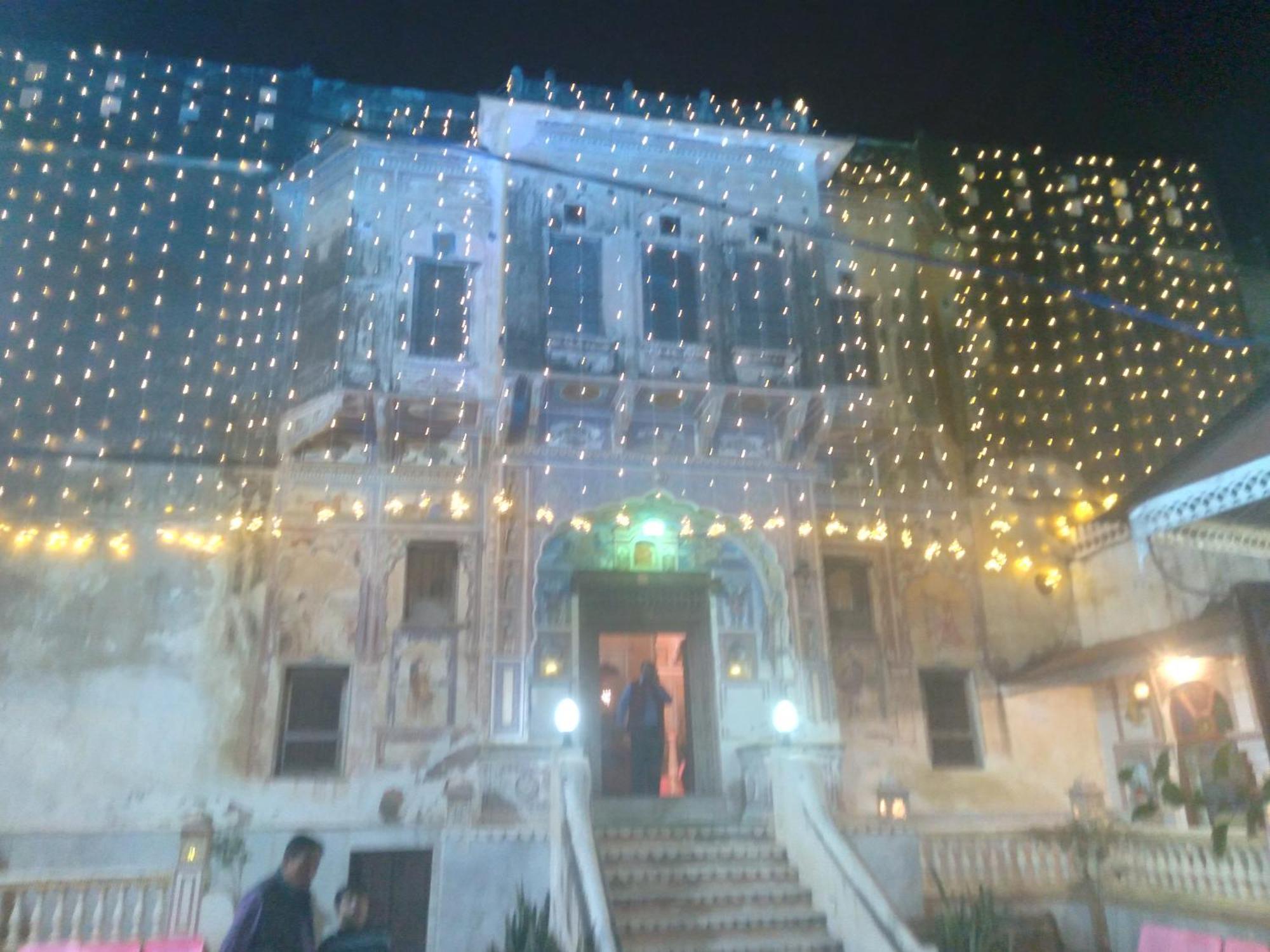 Hotel Radhika Haveli, Mandawa Mandāwa エクステリア 写真